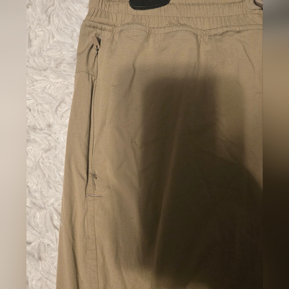 Lululemon Men's Bowline 8" Ripstop Stretch Shorts Sizd Medium Colod Khaki - Picture 6 of 9